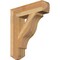 Ekena Millwork Funston Craftsman Rough Sawn Bracket, Western Red Cedar, 6"W x 26"D x 30"H BKT06X26X30FST04RWR - alternate 1
